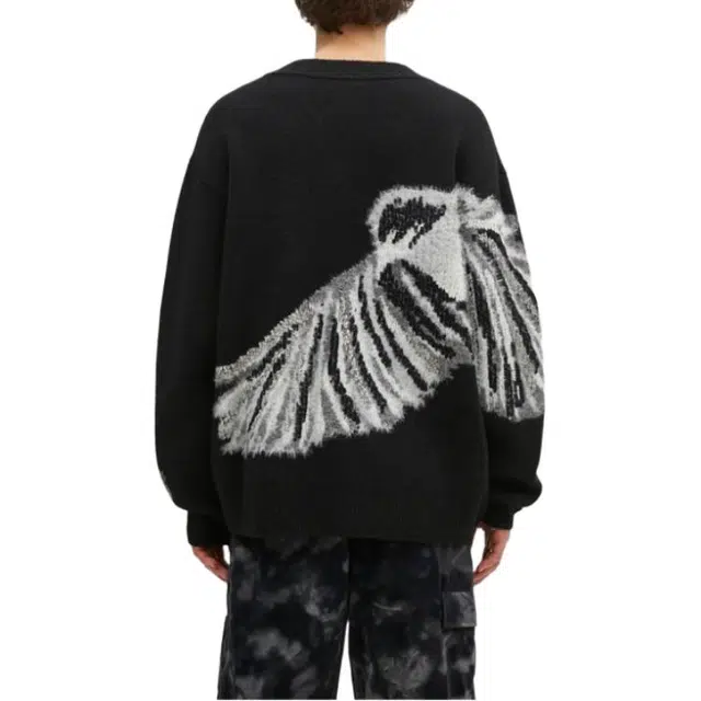 Y-3 Graphic Knit Cardigan V