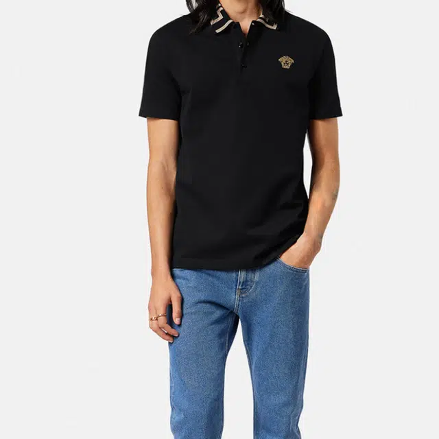 VERSACE VERSACE FW22 LogoPolo