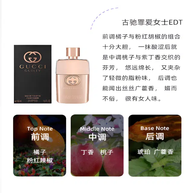 GUCCI EDT 30ml50ml50ml*275ml