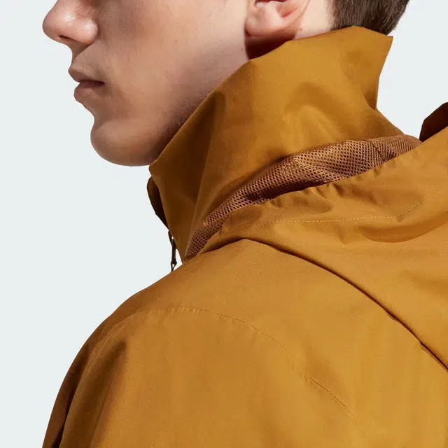 adidas Bsc 3-Stripes Rain.Rdy Jacket Logo