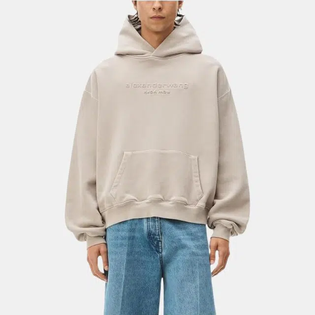 Alexander Wang FW22 Hoodie Beige