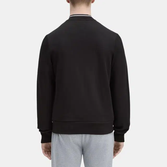 Fred Perry Logo Zip Jacket Black