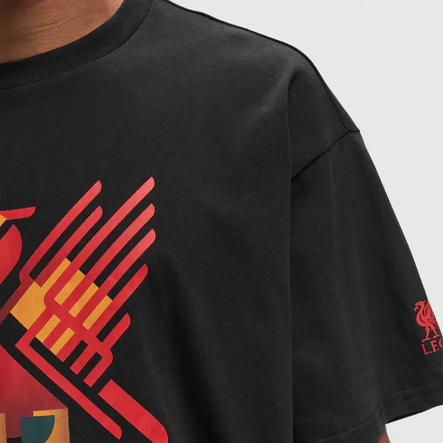 Converse x Liverpool FC Liver Bird T-Shirt Black