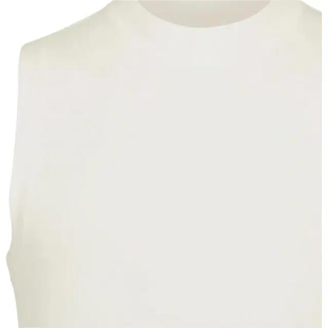SKIMS COTTON JERSEY MOCK NECK TANK BONE