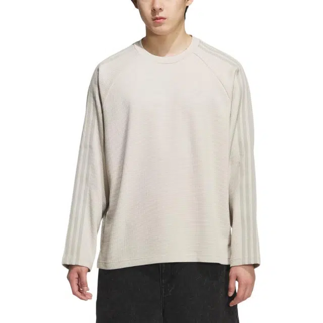 adidas originals SS25 SYM WAFFLE KNIT T-SHIRT LS T