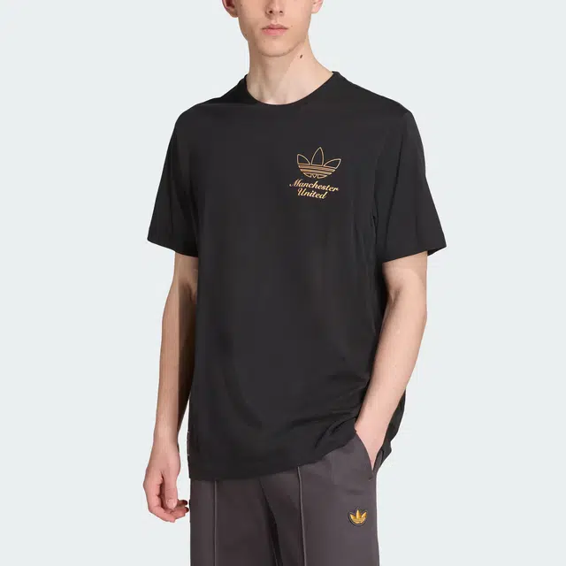 adidas originals Manchester UNITED TERRACE logoT