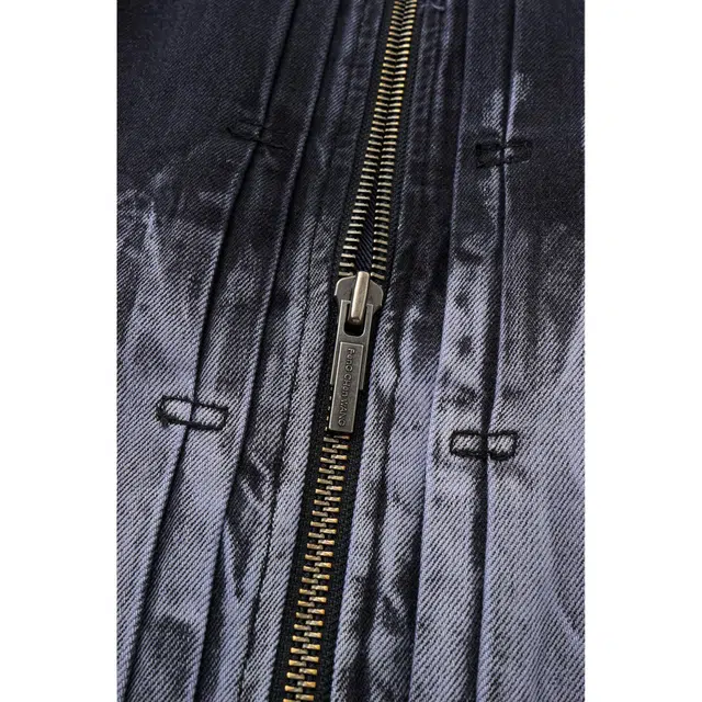 Feng Chen Wang Gradient Denim Zip Jacket