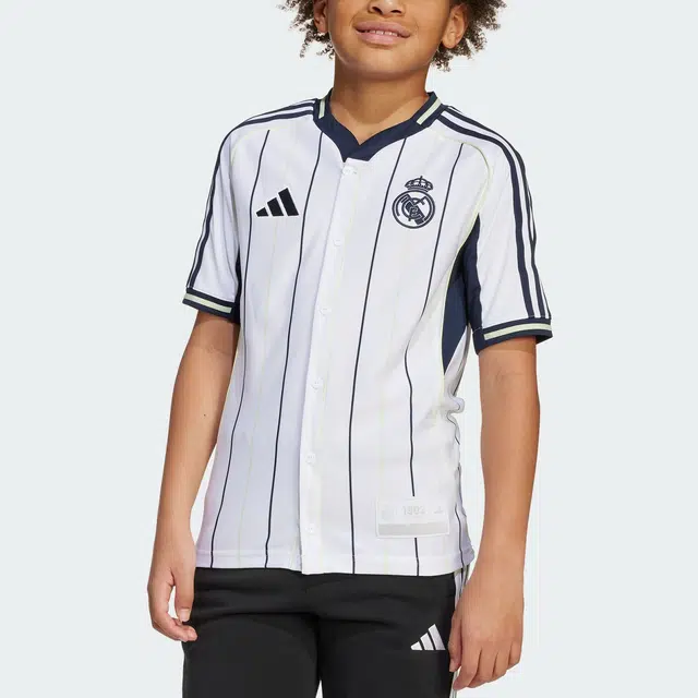 adidas Real Madrid SS25 US PACK SHIRT logo