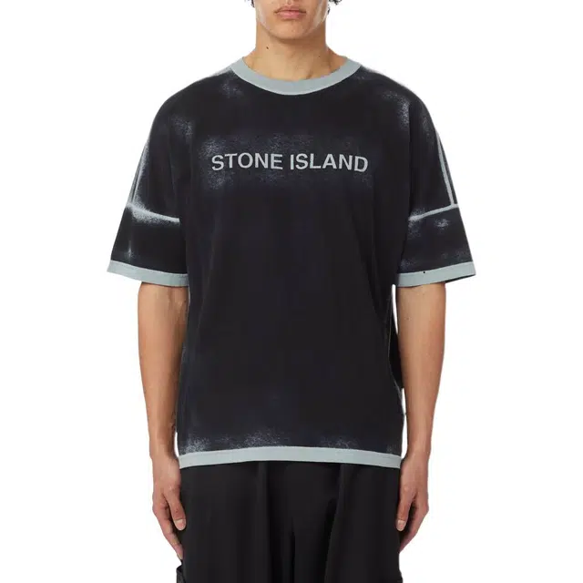 STONE ISLAND STONE ISLAND Hand Sprayed T