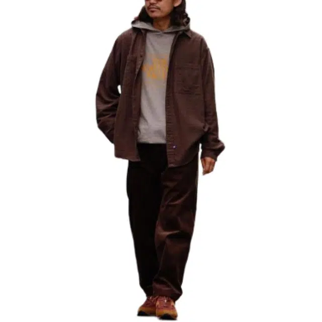 THE NORTH FACE PURPLE LABEL Flannel Double Pocket Field Work Shirt