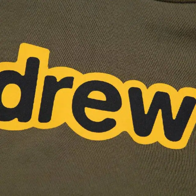 Drew House logo SS22 Seret Hoodie Midnight Olive