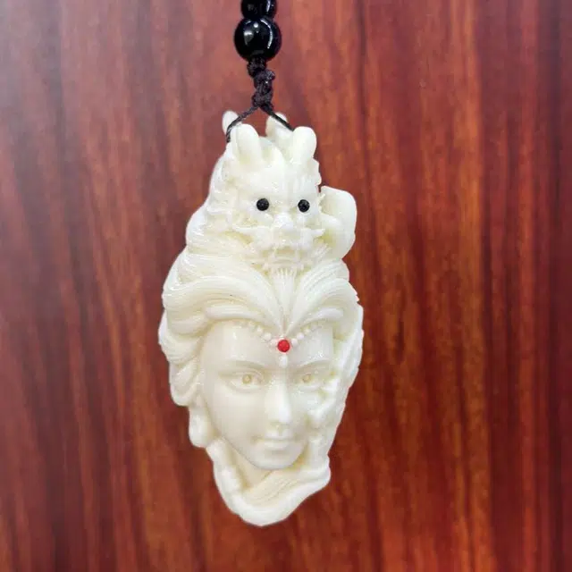 爵倾 花木兰好运来 象牙果 挂件 男女同款情侣款