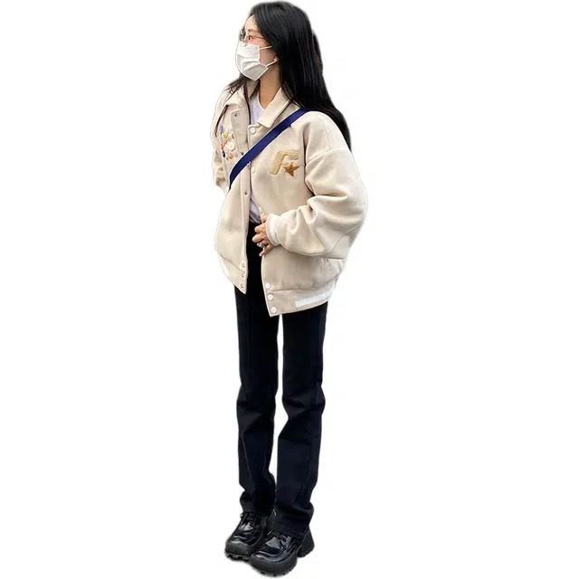 宝米卡 百搭多种版型加绒牛仔裤 女款