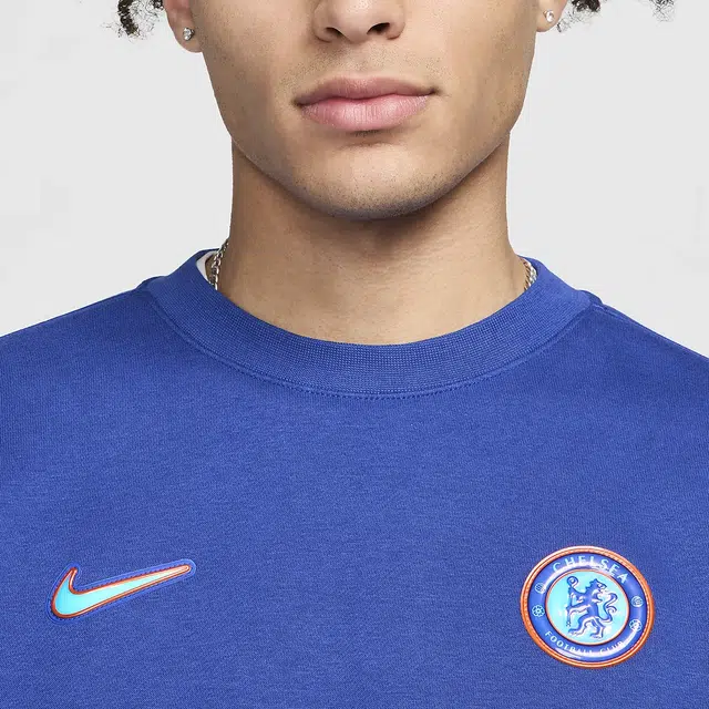 Nike Chelsea FCClub Men's Football Crew-Neck Sweatshirt