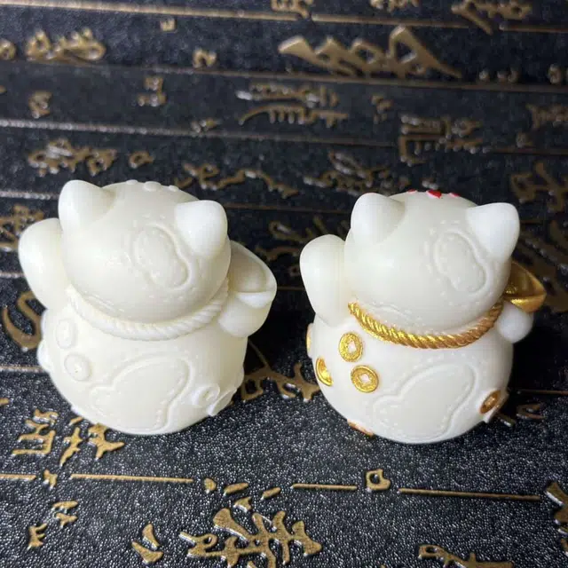 爵倾 招财猫恭喜发财天天赚大钱 象牙果 菩提 男女同款情侣款