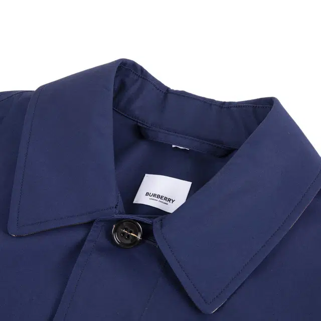 Burberry Trench Coat Blue