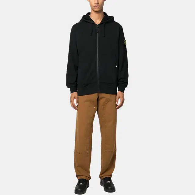 Stone Island Hoodie Black