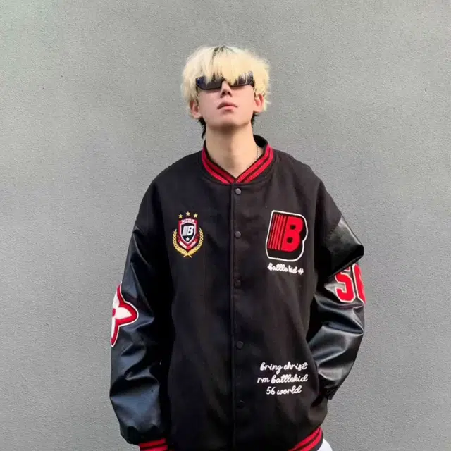 稻草人  时髦经典痞帅设计感百搭棒球服 男女同款