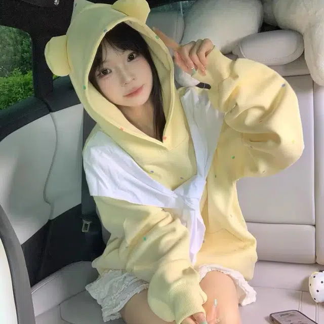 寻星记 多风格融合舒适亲肤简约百搭连帽上衣卫衣 男女同款