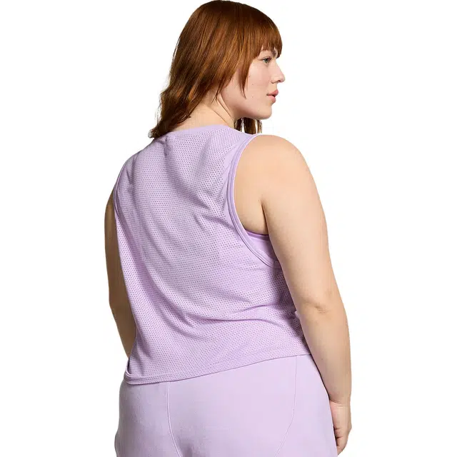 Victoria's Secret PINK SEAMLESS DRAPEY MUSCLE TANKPurple