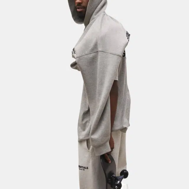 Fear of God Essentials SS22 Relaxed Hoodie Dark Oatmeal