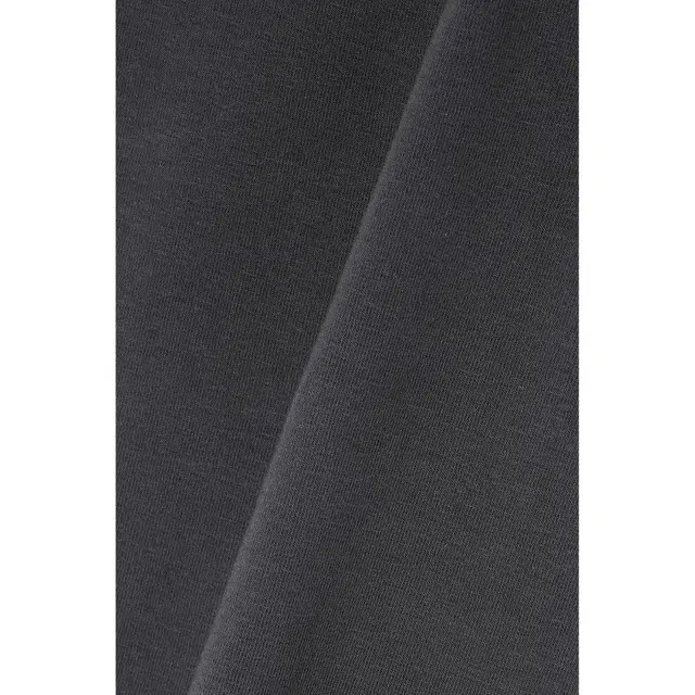 SKIMS Large round neck long dress Smoke gray
