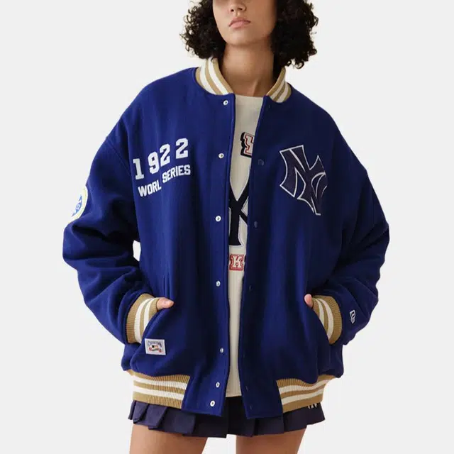 New Era x MLB FW24 Retro Stadium Series Navy Jacket