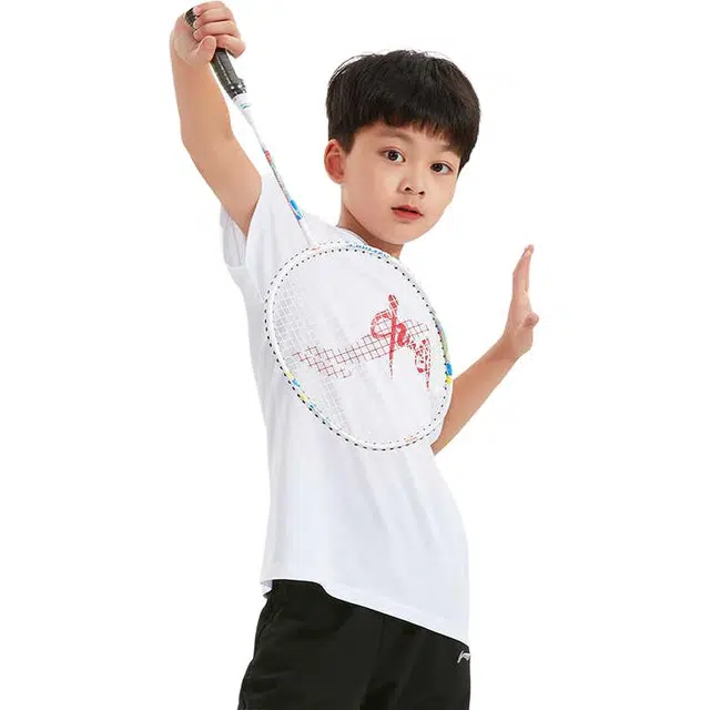 大童 李宁儿童 时尚舒适透气休闲运动套装