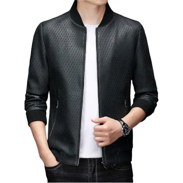 太子龍 春秋休闲韩版棒球领潮流中青年修身夹克外套 男款