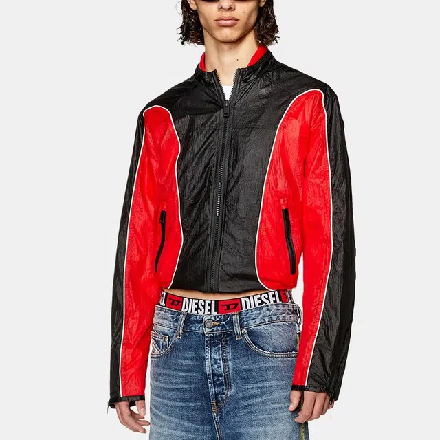 DIESEL Bomber Jacket Red