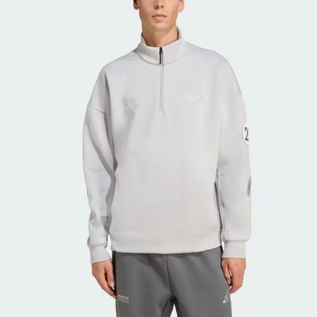 adidas x MERCEDES - AMG Sportswear Petronas Formula One Team Silver Arrows Half-Zip
