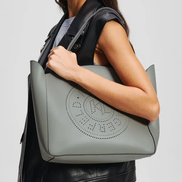 KARL LAGERFELD KCIRCLE Logo Tote