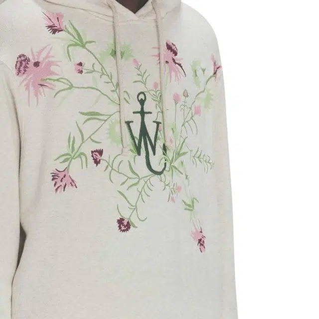 JW Anderson Embroidered Hoodie - Pol Anglada Artwork