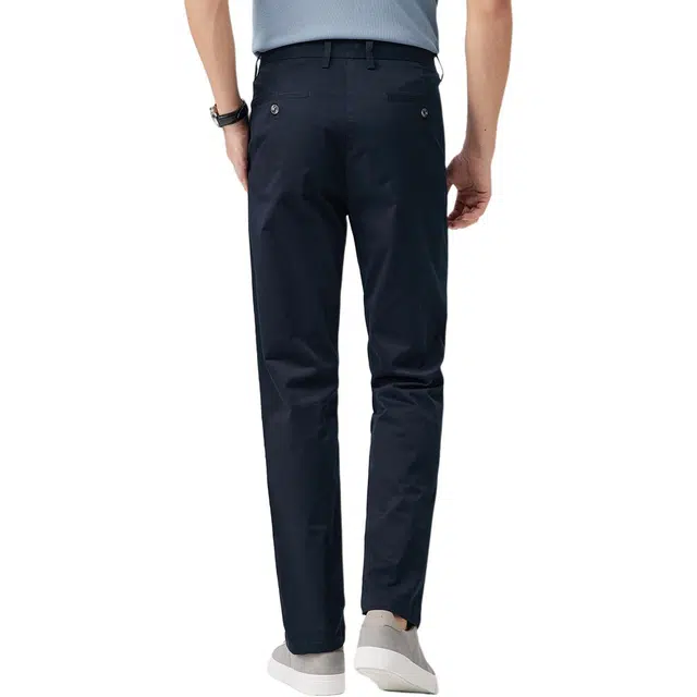 红豆 凉感棉质挺括舒适轻薄长裤西裤休闲裤 男款