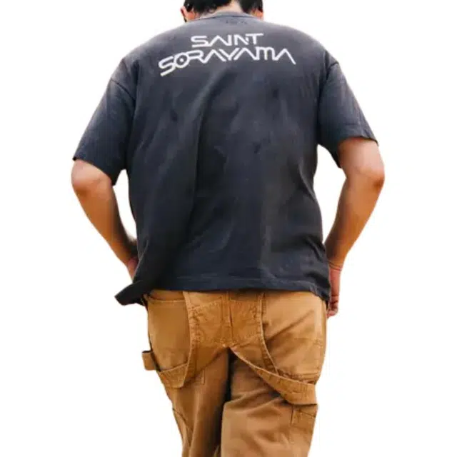 SAINT Mxxxxxx x Hajime Sorayama FW25 Dinosaur Print Tee