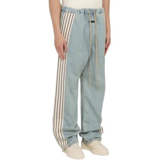 Fear of God SS24 Denim Striped Forum Pant Light Indigo