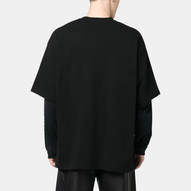 AMBUSH SS23 Layered Crewneck Sweatshirt Black