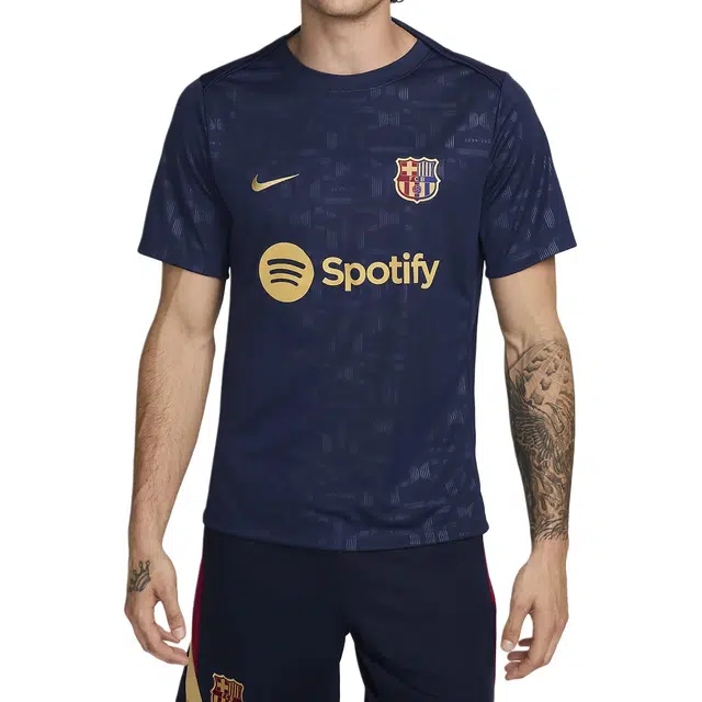 Nike FC Barcelona Dry Fit Home Jersey Navy