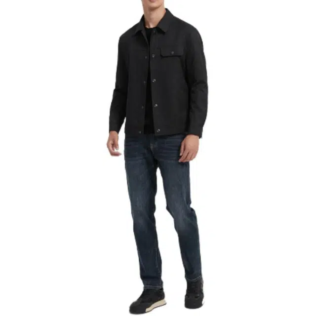 古鲨 时尚商务高端满印夹克外套 男款