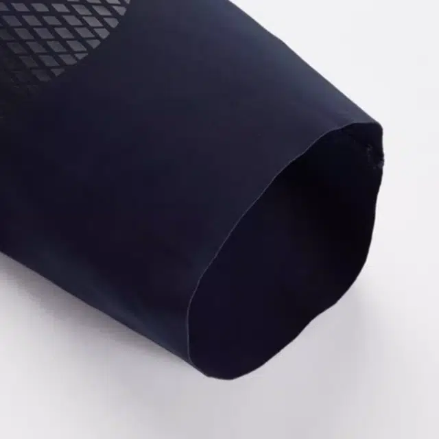 青少年款 安踏儿童 纯色中腰五分针织打底裤 儿童款 深夜蓝