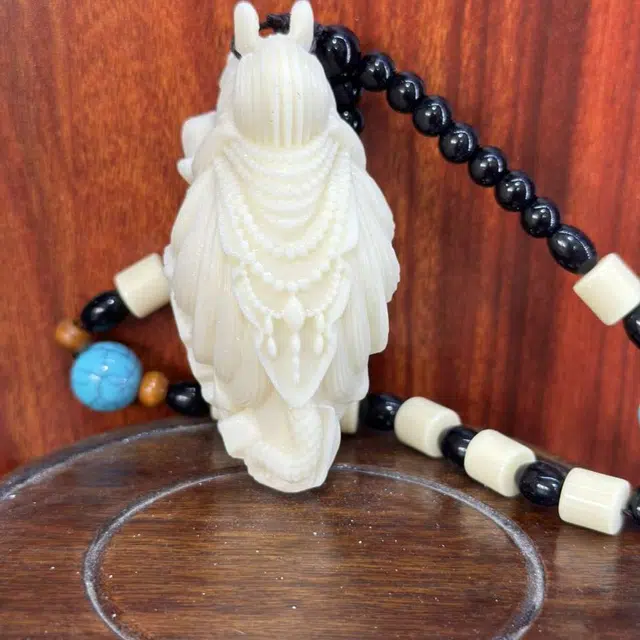 爵倾 花木兰好运来 象牙果 挂件 男女同款情侣款