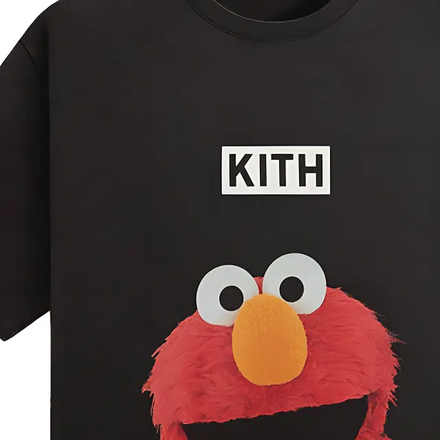 KITH x Sesame Street FW24 Tee Black