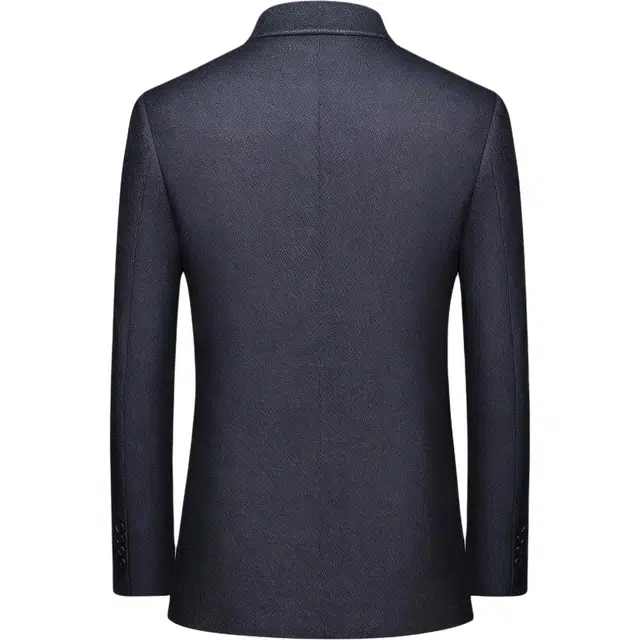 老爷车 男士高档中年春秋单件休闲西服薄款外套西装 男女同款