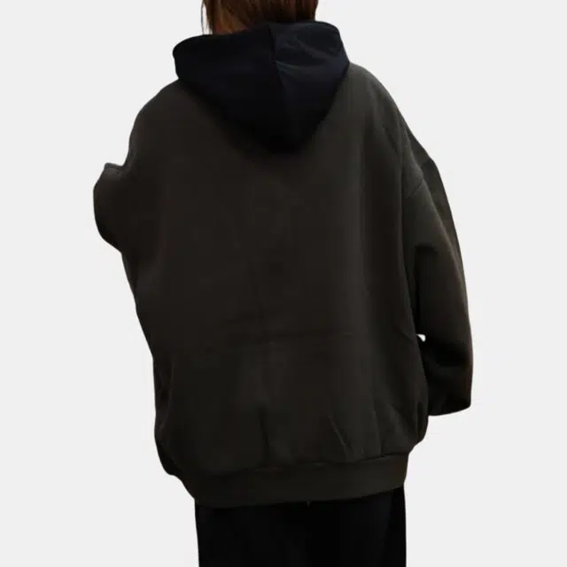 Fear of God Essentials Nylon Fleece Hoodie Ink/Jet Black