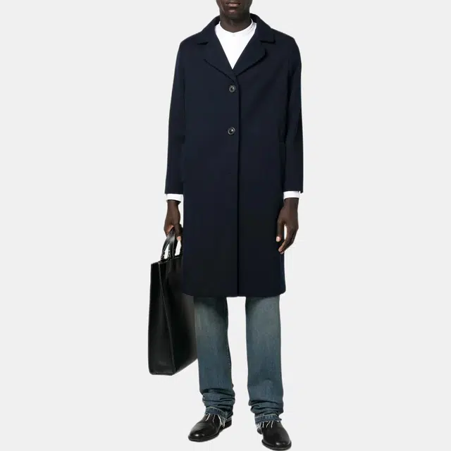 Maison Margiela FW22 Navy Coat