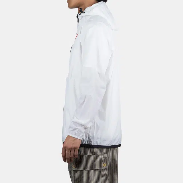 CDG Play x K-Way Zip Jacket White