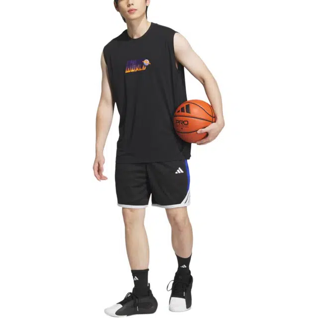 adidas BASKETBALL SS25 GRAPHIC TANK TOP