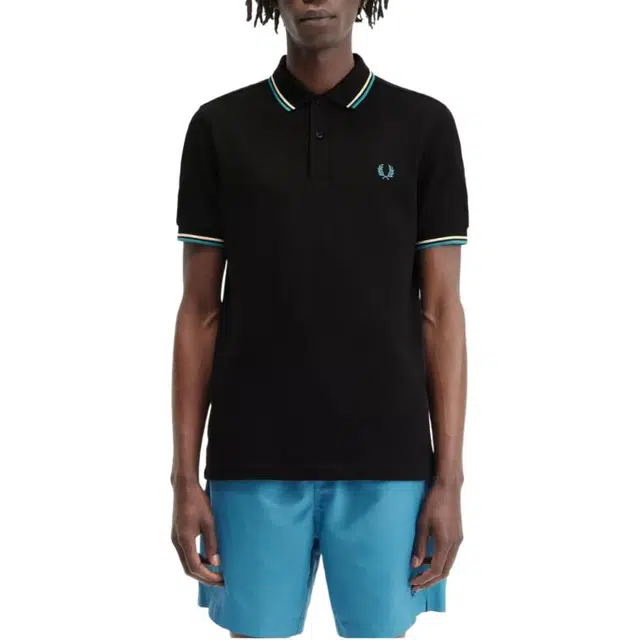 Fred Perry Polo Shirt Black