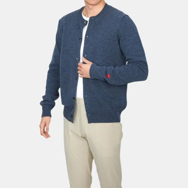 CDG Play SS24 Navy Sweater