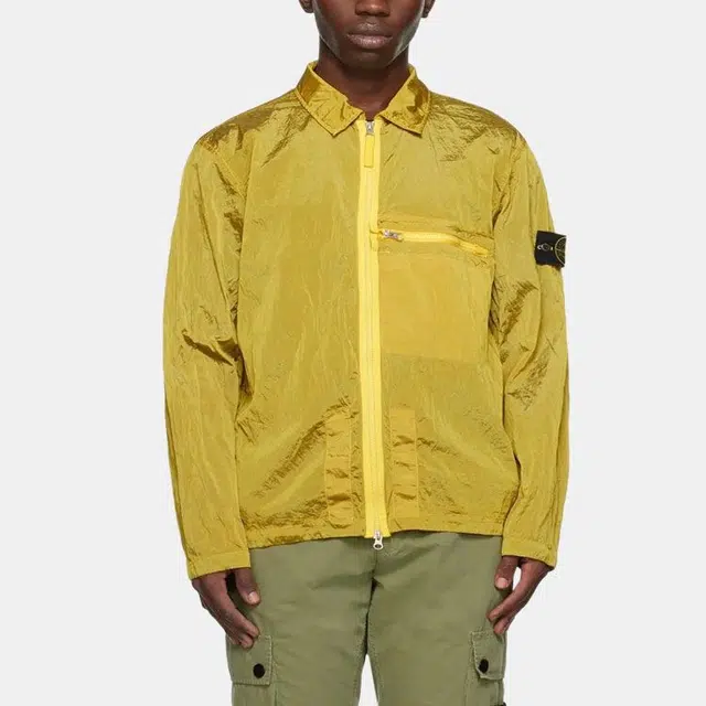 Stone Island Nylon Meta Jacket Yellow